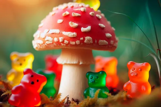 amanita mushroom gummies
